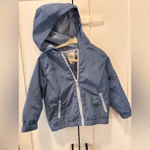 Janie and Jack Light Blue Raincoat